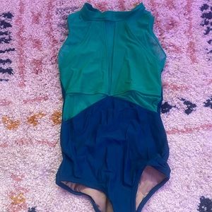Five Dancewear Premier Leo in green